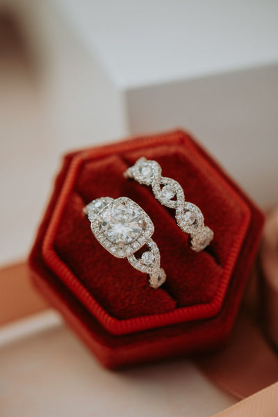 Loren 2PC Sterling Silver Ring