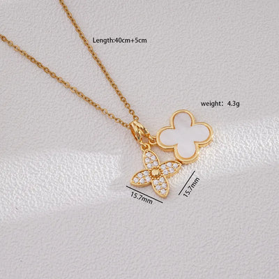 Olivia Four Leaf Clover Necklace