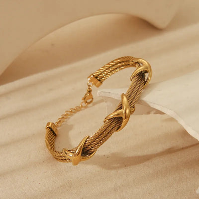 Greta X Gold Bracelet