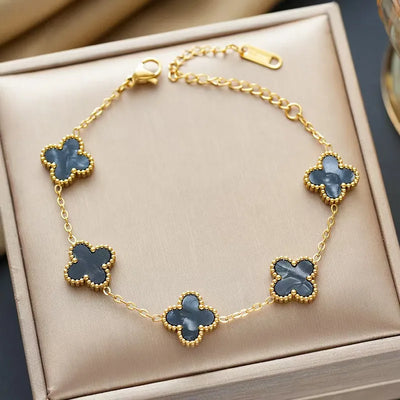 True Four-Leaf Clover Bracelet