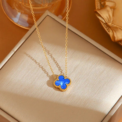 Janie Double-Sided Clover Necklace