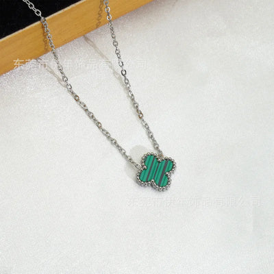 Janie Double-Sided Clover Necklace