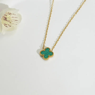 Janie Double-Sided Clover Necklace