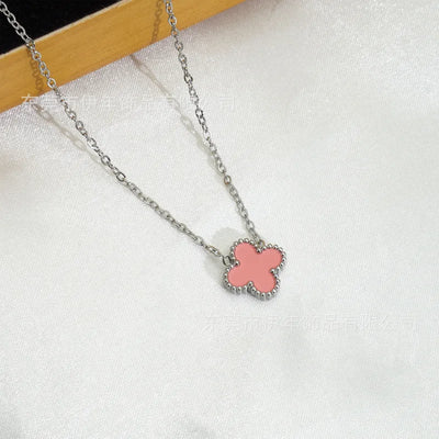 Janie Double-Sided Clover Necklace