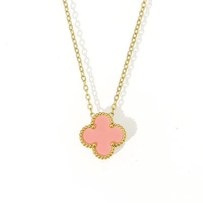 Janie Double-Sided Clover Necklace