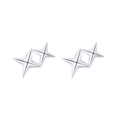 Twinkle Sterling Silver Stud Earrings